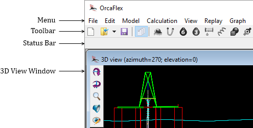 static analysis using orcaflex