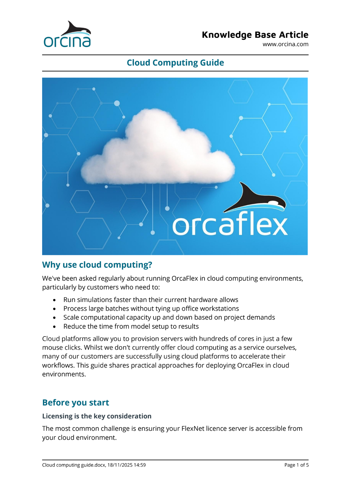 Cloud computing guide cover image