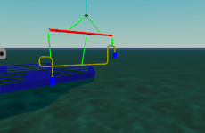 F07 Suction anchor lowering screenshot
